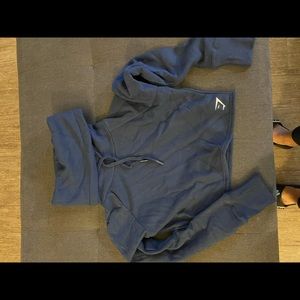 Women’s gymshark slouched cropped hoodie